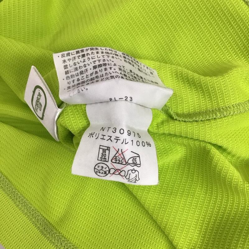 ザノースフェイス THE NORTH FACE Tシャツ 半袖 NT30975 ロゴ、文字 薄緑 / ライトグリーン / メンズ USED 古着 中古 10114345