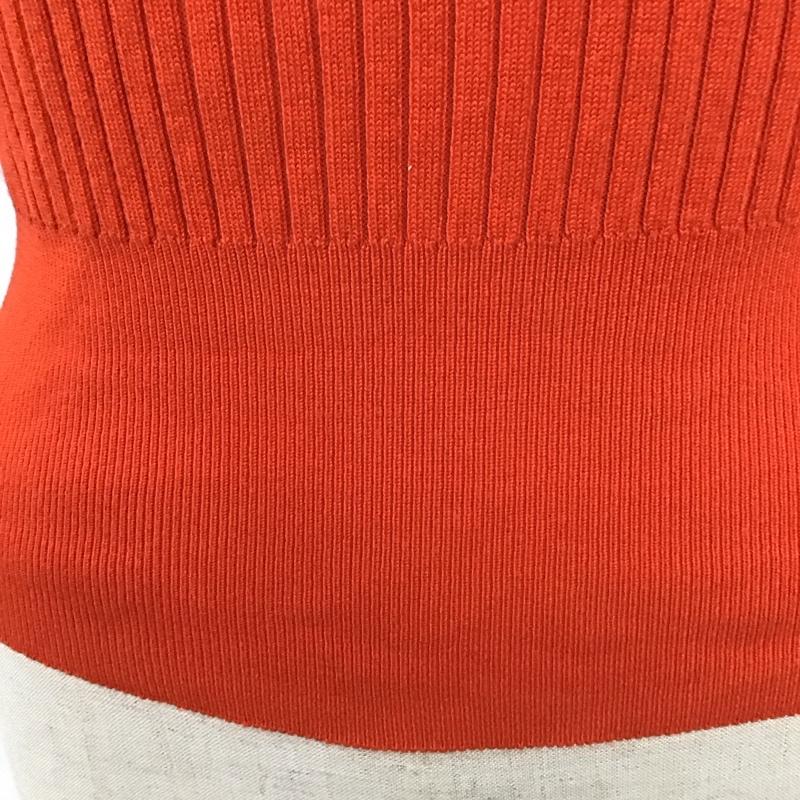 ザラ ZARA ニット、セーター 長袖 長袖ニットカットソー ニット セーター タートルネックニット S 無地 橙 / オレンジ /  レディース USED 古着 中古 10113829