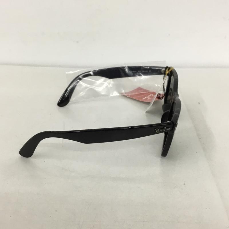 レイバン Ray-Ban めがね・サングラス サングラス RB2140-F WAYFARER カラーレンズ ケース付き ロゴ、文字 黒 / ブラック / メンズ USED 古着 中古 10129417