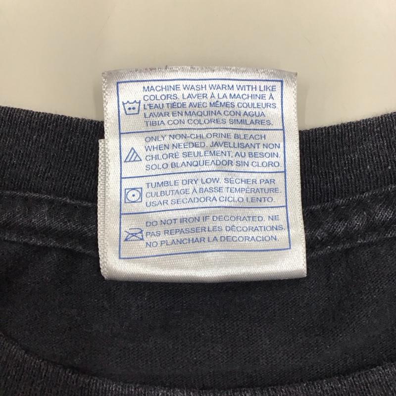 古着 USED Tシャツ 半袖 半袖カットソー プリントTシャツ クルーネックカットソー M ロゴ、文字 黒 / ブラック / メンズ USED 古着 中古 10117512