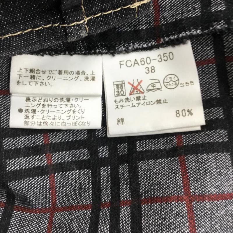 バーバリー BURBERRY シャツ、ブラウス 長袖 38 黒 / ブラック / レディース USED 古着 中古 10137781