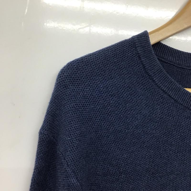 ポロラルフローレン POLO RALPH LAUREN ニット、セーター 長袖 長袖ニットカットソー クルーネック セーター M ボーダー柄 マルチカラー / マルチカラー / メンズ USED 古着 中古 10138916