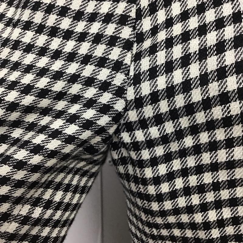 ジバンシィ GIVENCHY セットアップ セットアップ ノーカラージャケット ロングスカート チェック 白 / ホワイト / X 黒 / ブラック / レディース USED 古着 中古 10133432