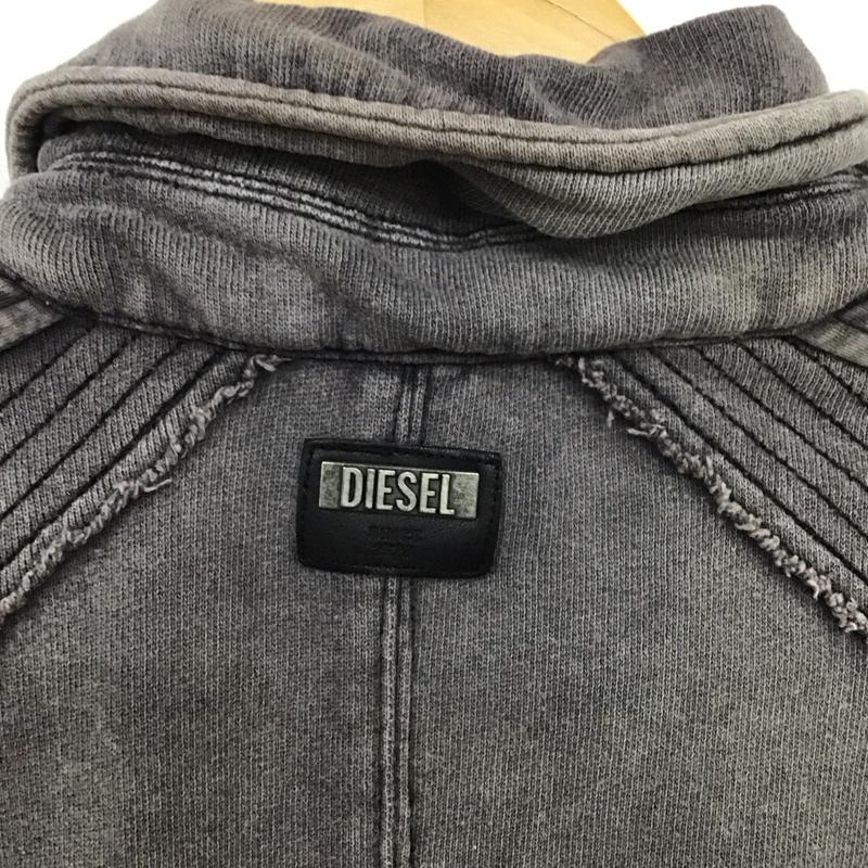 ディーゼル DIESEL ジャケット、上着 ジャケット、ブレザー ライダース スウェット S 無地 紺 / ネイビー / レディース USED 古着 中古 10131293