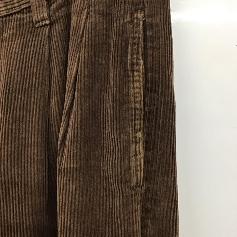 古着 USED パンツ ワークパンツ、ペインターパンツ コーデュロイパンツ ワイドパンツ カジュアルパンツ 33インチ 無地 茶 / ブラウン /  メンズ USED 古着 中古 10126318