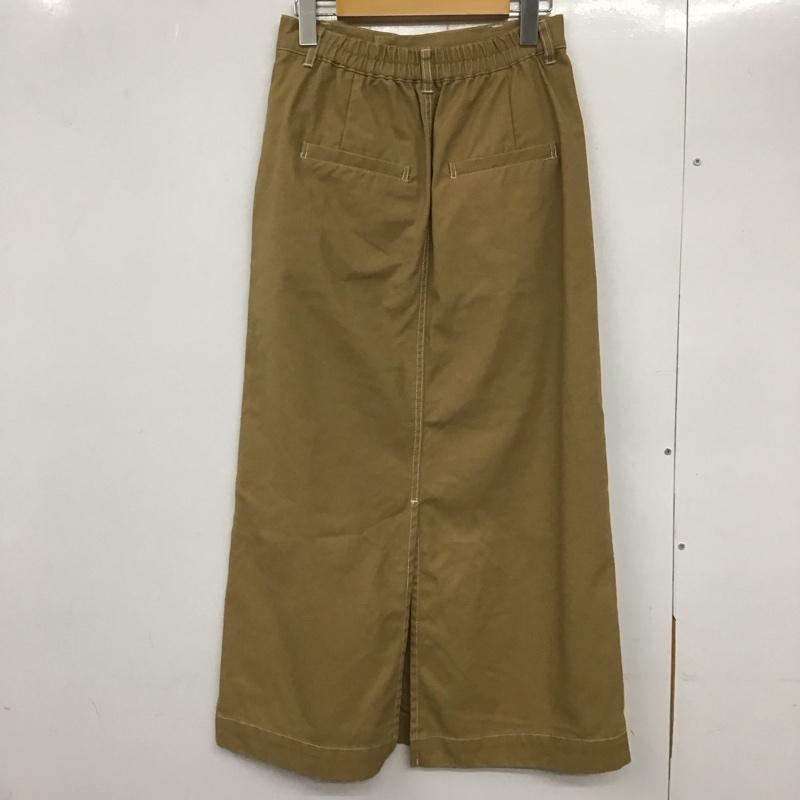 ローリーズファーム LOWRYS FARM スカート ロングスカート M 無地 ベージュ / ベージュ /  レディース USED 古着 中古 10133154