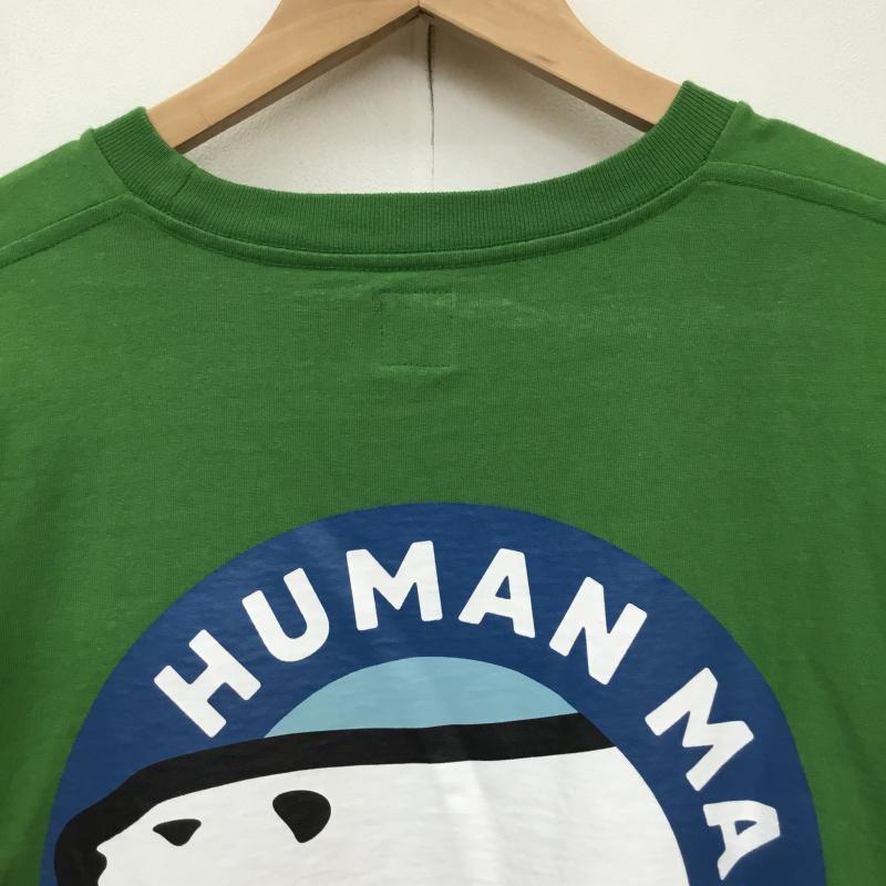 ヒューマンメード HUMAN MADE カットソー 長袖 GRAPHIC L/S XL プリント 緑 / グリーン / メンズ USED 古着 中古 10138294