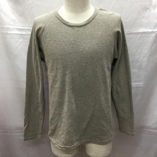 ハリウッドランチマーケット HOLLYWOOD RANCH MARKET カットソー 長袖 XL 無地 灰 / グレー /  メンズ USED 古着 中古 10108873