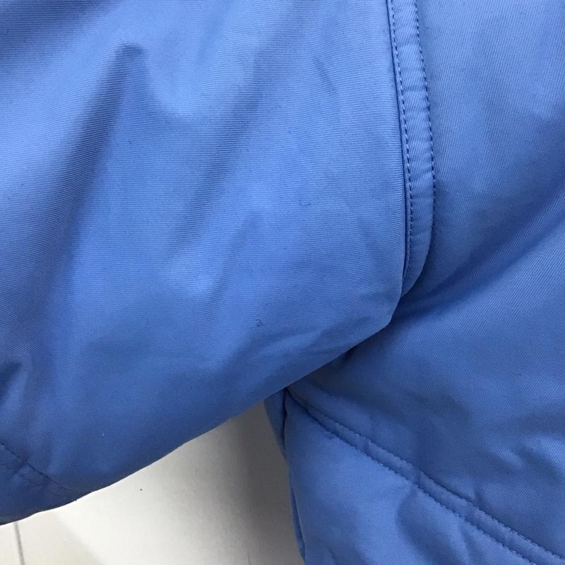 ナイキ NIKE ジャケット、上着 ジャンパー、ブルゾン ジップアップジャケット ジャンパー ジャケット カジュアルジャケット アウター M ロゴ、文字 水色 / ライトブルー / レディース USED 古着 中古 10123916