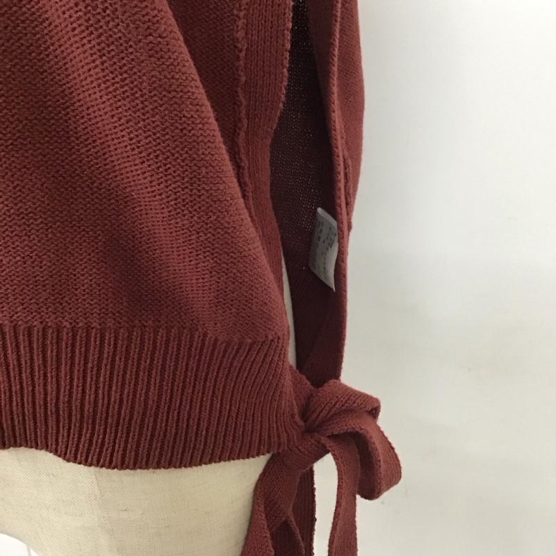ローリーズファーム LOWRYS FARM ベスト ベスト FREE 無地 えんじ / ワインレッド / レディース USED 古着 中古 10110341