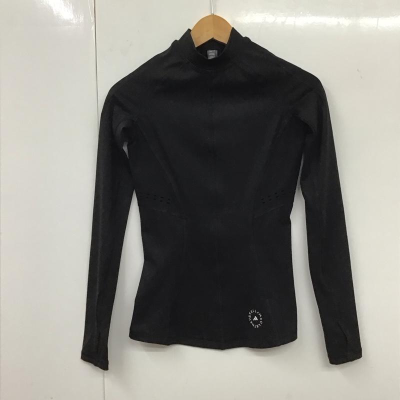 アディダス adidas Tシャツ 長袖 IC6975 Adidas by Stella McCartney Tシャツ S 無地 黒 / ブラック / レディース USED 古着 中古 10131690