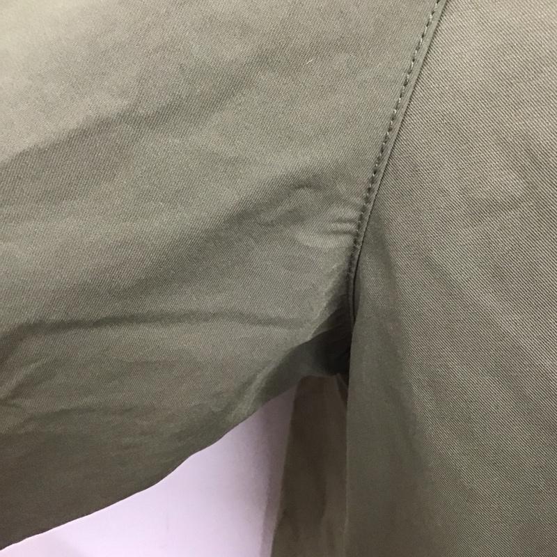 ニコアンド niko and... ジャケット、上着 ジャケット、ブレザー M 無地 カーキ / カーキ / レディース USED 古着 中古 10128453