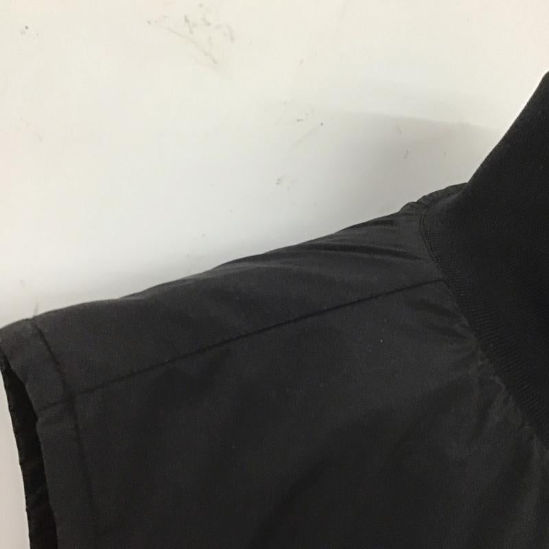 ニューエラ NEW ERA ベスト ベスト 中綿 フルジップ 5L ロゴ、文字 黒 / ブラック / メンズ USED 古着 中古 10123208