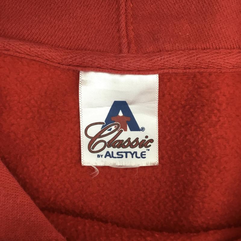 ユーズドクロージング used clothes パーカー 長袖 OHIOSTATE L ロゴ、文字 赤 / レッド / メンズ USED 古着 中古 10127371