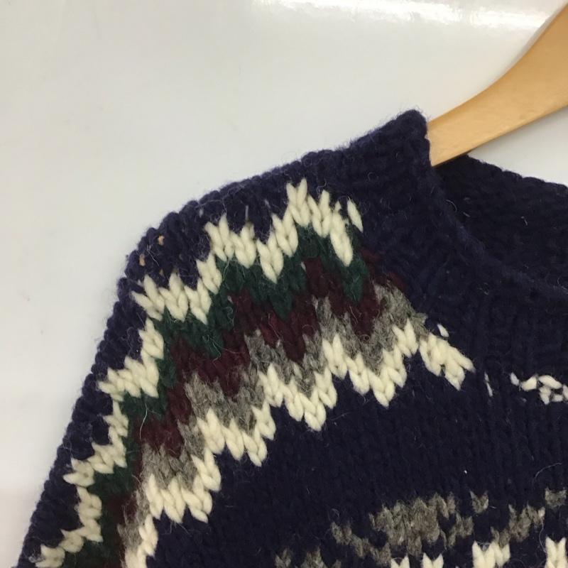 古着 USED ニット、セーター 長袖 長袖 プリント マルチカラー / マルチカラー / メンズ USED 古着 中古 10135777