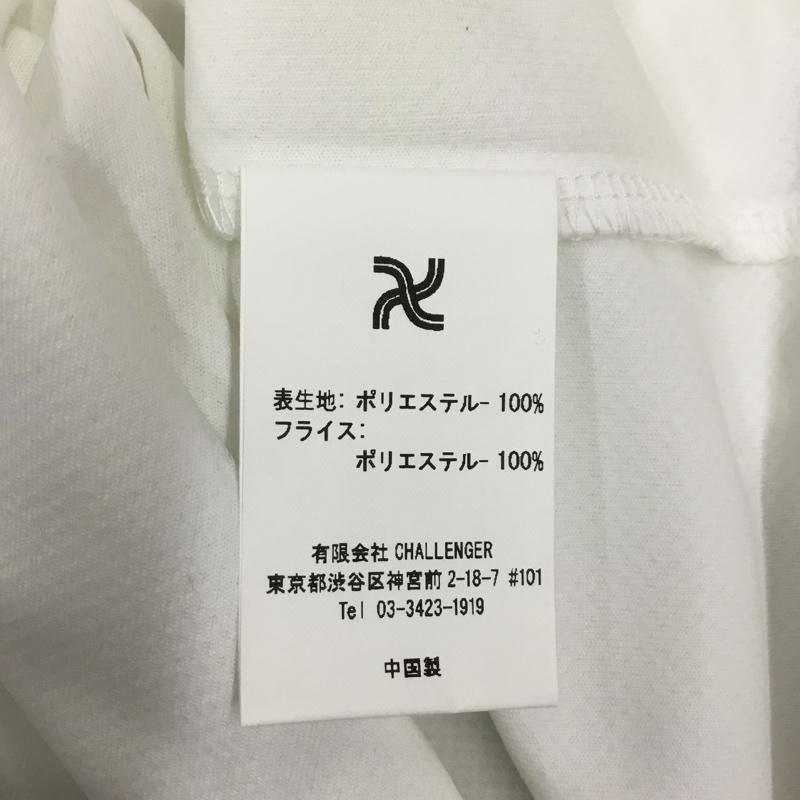 チャレンジャー CHALLENGER カットソー 長袖 CLG-CS 022-003 Gary YAMAMOTO LS WARM UP TEE タグ付き L ロゴ、文字 白 / ホワイト / X 黄 / イエロー / X 紺 / ネイビー /  メンズ USED 古着 中古 10109676