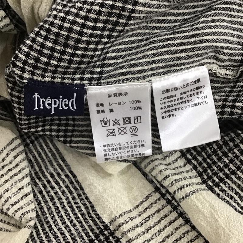 ビームスボーイ BEAMS BOY ワンピース ロングスカート trepied ノースリーブ チェック 黒 / ブラック / X アイボリー / アイボリー / レディース USED 古着 中古 10114029