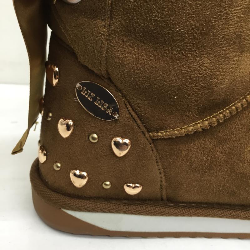 リズリサ LIZ LISA ブーツ ショートブーツ S 茶 / ブラウン / レディース USED 古着 中古 10143321