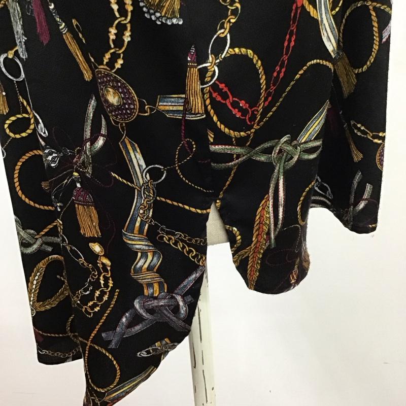 ページボーイ PAGEBOY シャツ、ブラウス 長袖 長袖シャツ カラーシャツ 長袖カットソー 総柄シャツ FREE プリント マルチカラー / マルチカラー / レディース USED 古着 中古 10122417