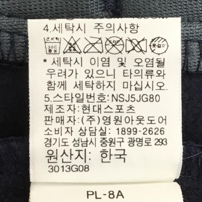 ザノースフェイス THE NORTH FACE パーカー 長袖 S ロゴ、文字 紺 / ネイビー / レディース USED 古着 中古 10110718