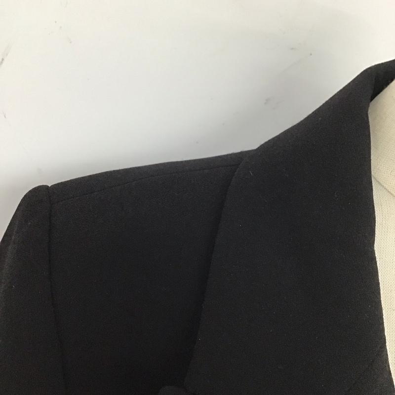 ザラ ZARA ジャケット、上着 ジャケット、ブレザー カジュアルジャケット アウター ロングジャケット L 無地 黒 / ブラック / レディース USED 古着 中古 10111158