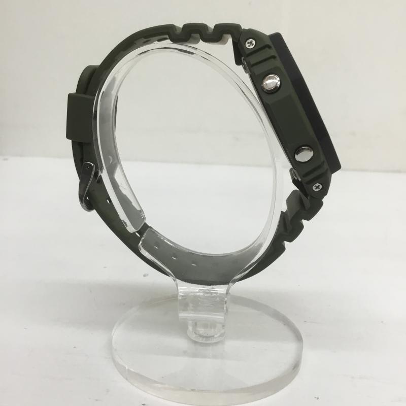 ジーショック G-SHOCK 腕時計 アナログ(クォーツ式) Utility Color GA-2110SU デジアナ ロゴ、文字 カーキ / カーキ / メンズ USED 古着 中古 10108209
