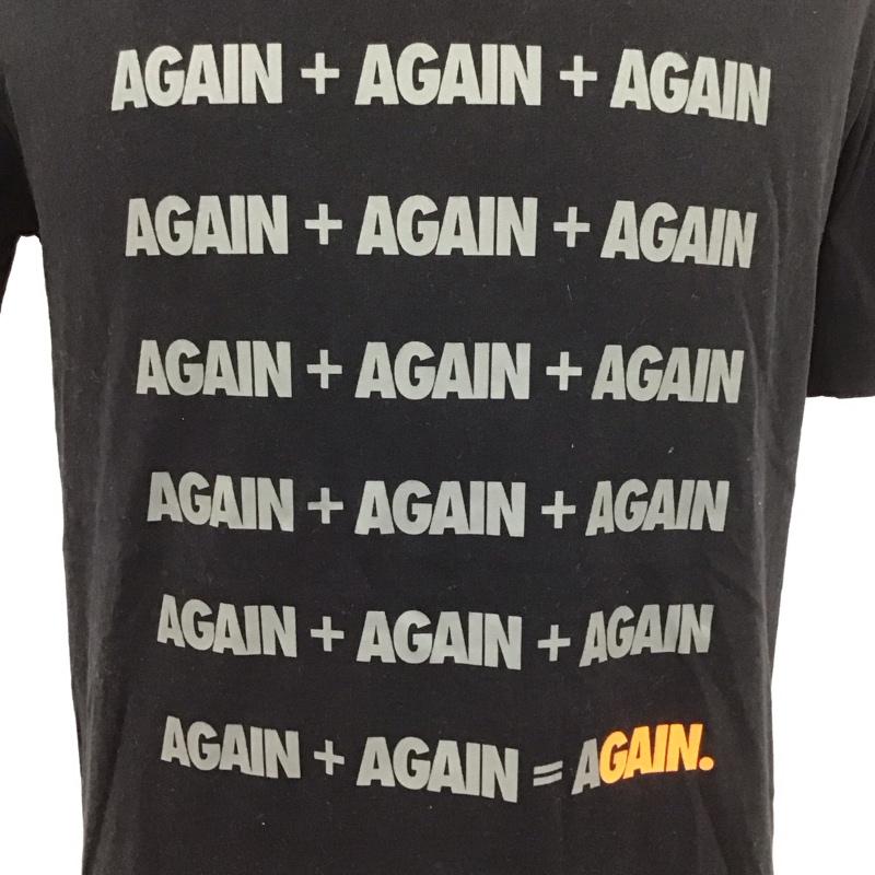 ナイキ NIKE Tシャツ 半袖 CT6467-010 DFCAGAINVERBTシャツ 半袖カットソー プリントTシャツ M プリント X ロゴ、文字 黒 / ブラック /  メンズ USED 古着 中古 10110383