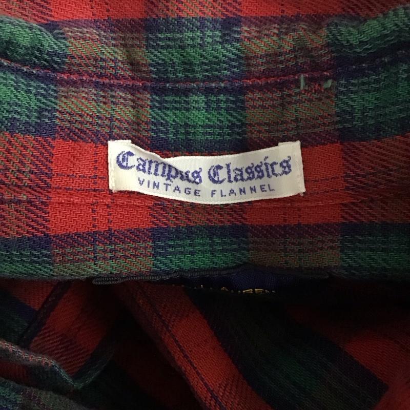 ラルフローレン ラグビー RALPH LAUREN RUGBY シャツ、ブラウス 長袖 長袖シャツ カラーシャツ ポケットシャツ 長袖カットソー チェックシャツ S チェック マルチカラー / マルチカラー / メンズ USED 古着 中古 10108006