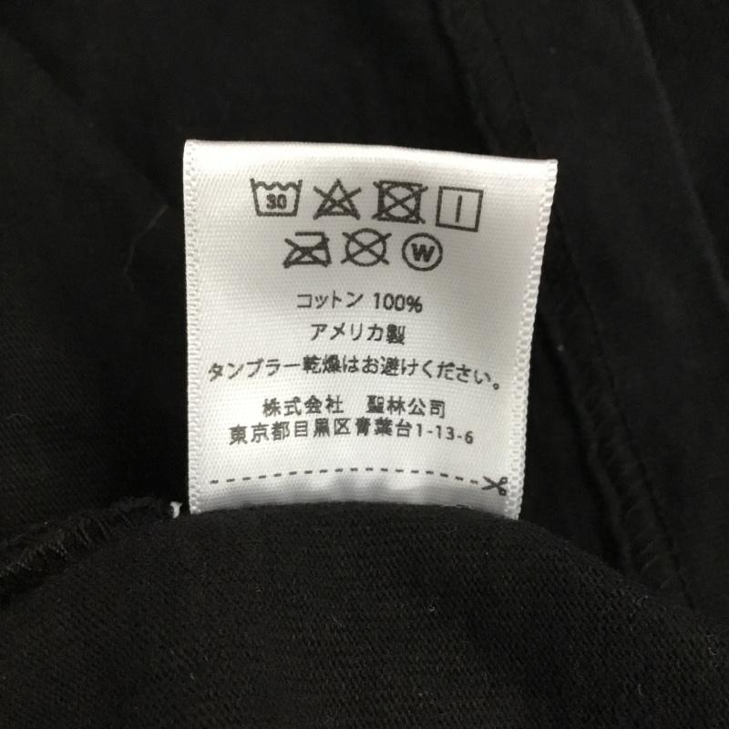 ハイスタンダード HIGH!STANDARD Tシャツ 半袖 半袖カットソー 無地Tシャツ クルーネックカットソー S 無地 黒 / ブラック /  メンズ USED 古着 中古 10110049