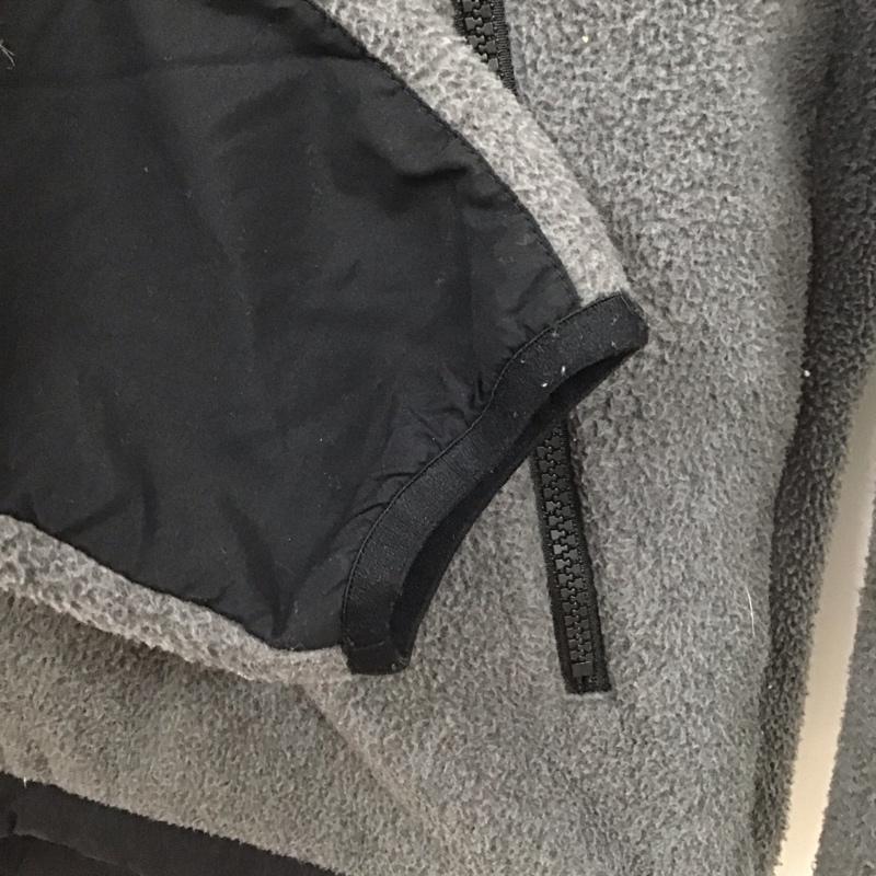 ザノースフェイス THE NORTH FACE ジャケット、上着 ジャケット、ブレザー na72052 デナリフーディ フリースジャケット フリースパーカー M ロゴ、文字 黒 / ブラック / X 灰 / グレー /  メンズ USED 古着 中古 10128695