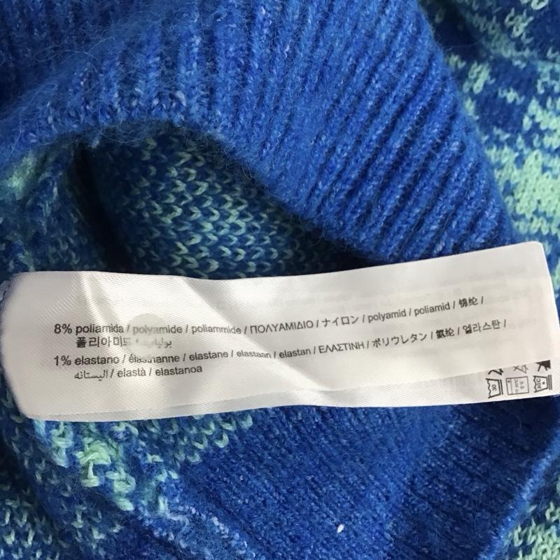 ザラ ZARA カーディガン 長袖 長袖ニットカーディガン 長袖カットソー ノーカラージャケット 前開カーディガン S 総柄 マルチカラー / マルチカラー / レディース USED 古着 中古 10109249