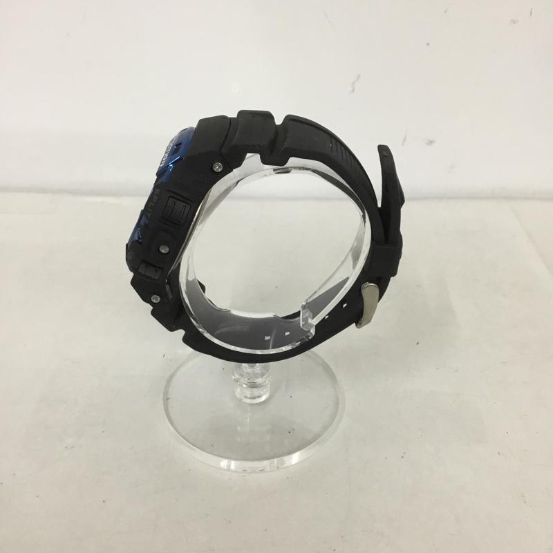 古着 USED 腕時計 デジタル TS-D018 T-SPORTS CREPHA スポーツウォッチ ロゴ、文字 黒 / ブラック / X 青 / ブルー / メンズ USED 古着 中古 10135146