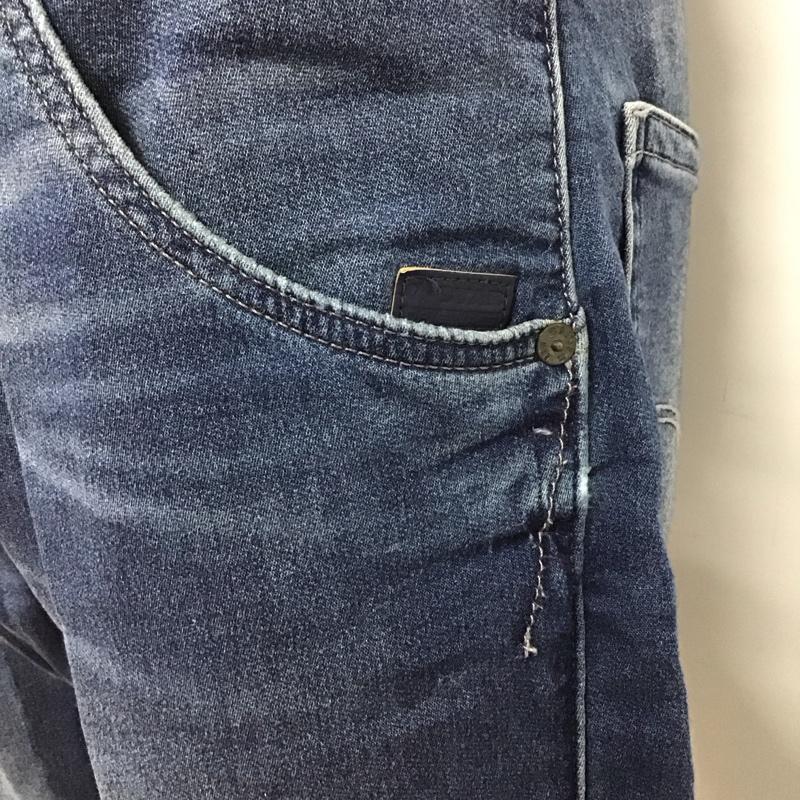 ジースターロゥ G-STAR RAW パンツ デニム、ジーンズ スリムパンツ カジュアルパンツ ストレートパンツ ストレッチパンツ 30インチ 無地 インディゴ / インディゴ /  メンズ USED 古着 中古 10124784