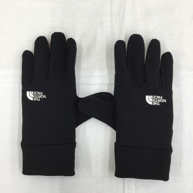 ザノースフェイス THE NORTH FACE ファッション小物 手袋 Etip Glove NN62207 FREE ロゴ、文字 黒 / ブラック / メンズ USED 古着 中古 10136551
