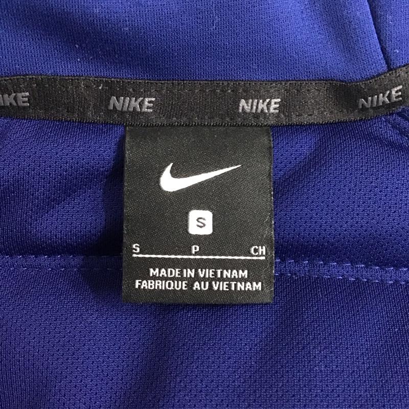 ナイキ NIKE パーカー 長袖 cj5170-492 ジップアップジャケット パーカー S ロゴ、文字 青 / ブルー / メンズ USED 古着 中古 10126789