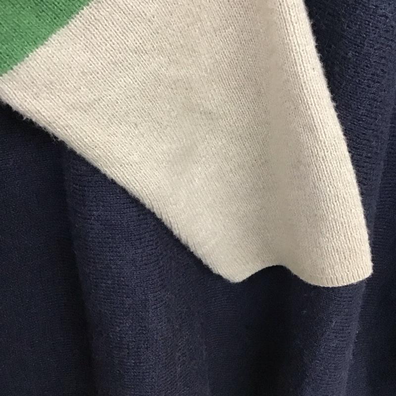 ニコアンド niko and... ニット、セーター 長袖 長袖ニットカットソー ニット セーター クルーネックニット 無地 マルチカラー / マルチカラー / レディース USED 古着 中古 10119075