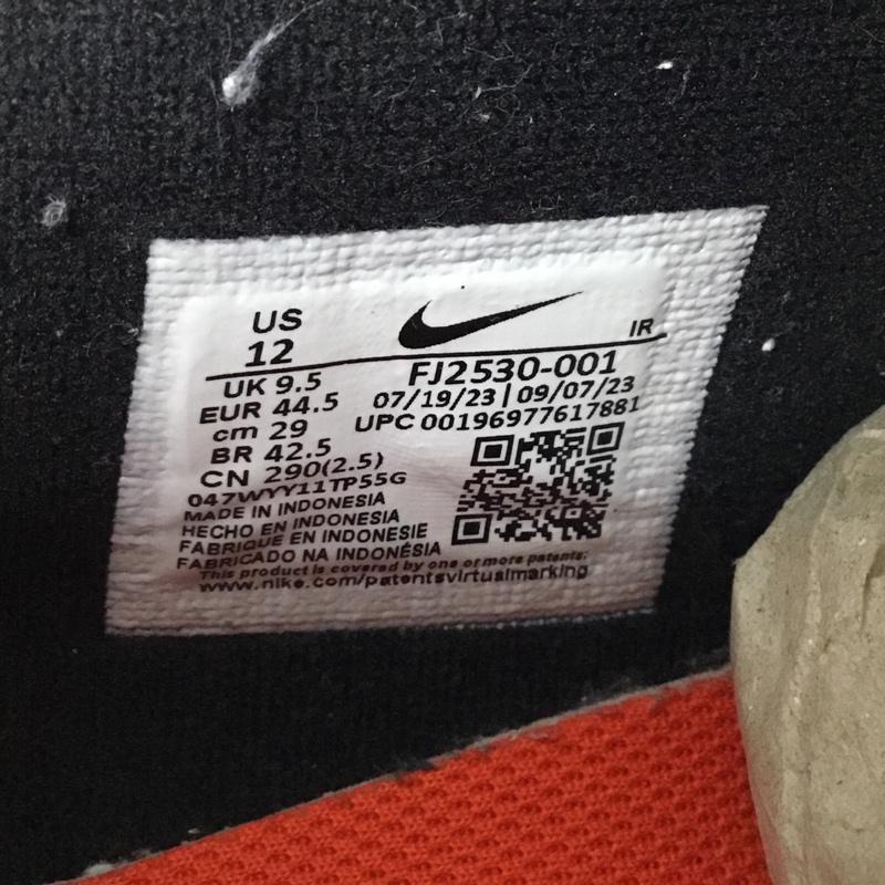 ナイキ NIKE スニーカー スニーカー FJ2530-001 W CORTEZ VNTG 29cm 29.0cm ロゴ、文字 黒 / ブラック / X 白 / ホワイト / メンズ USED 古着 中古 10106629