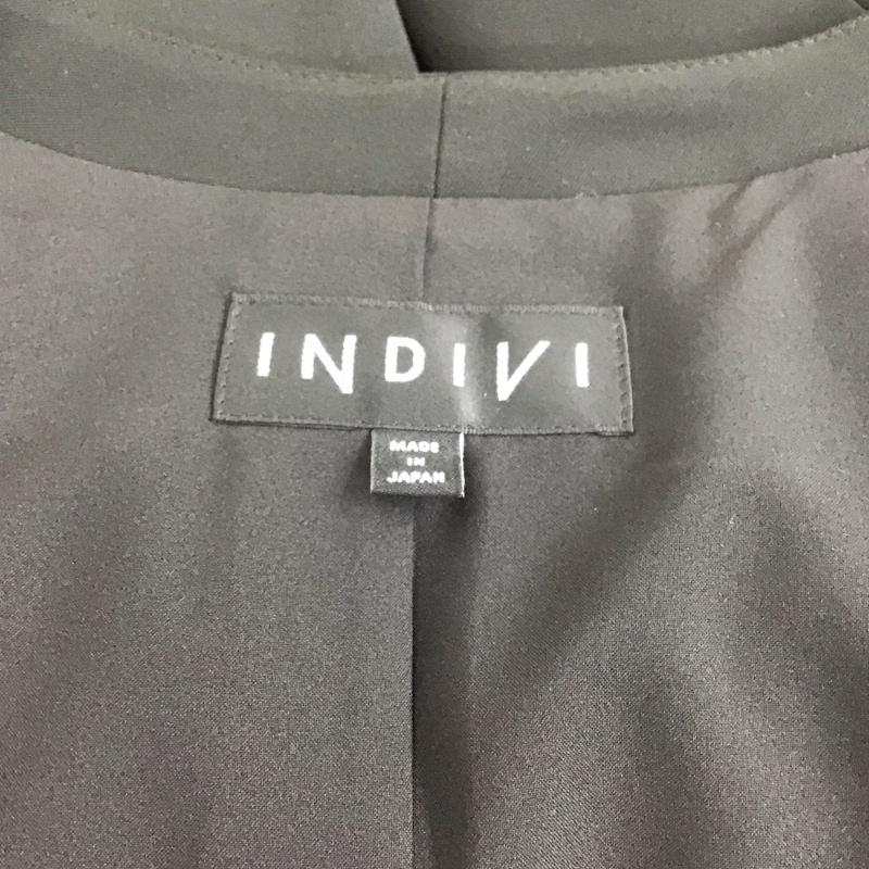 インディヴィ INDIVI ジャケット、上着 ジャケット、ブレザー 38 無地 黒 / ブラック / レディース USED 古着 中古 10106649
