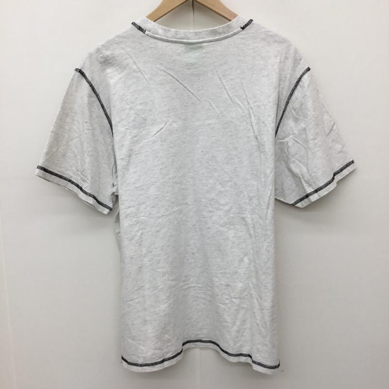 ハフ HUF Tシャツ 半袖 XL ロゴ、文字 灰 / グレー / メンズ USED 古着 中古 10139093