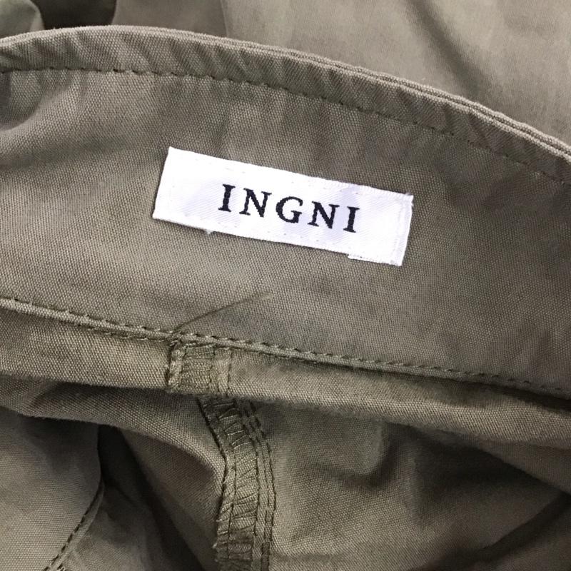 イング INGNI コート コート一般 221-750093-07 スタンドカラーモッズコート タグ付き M 無地 カーキ / カーキ / レディース USED 古着 中古 10122469