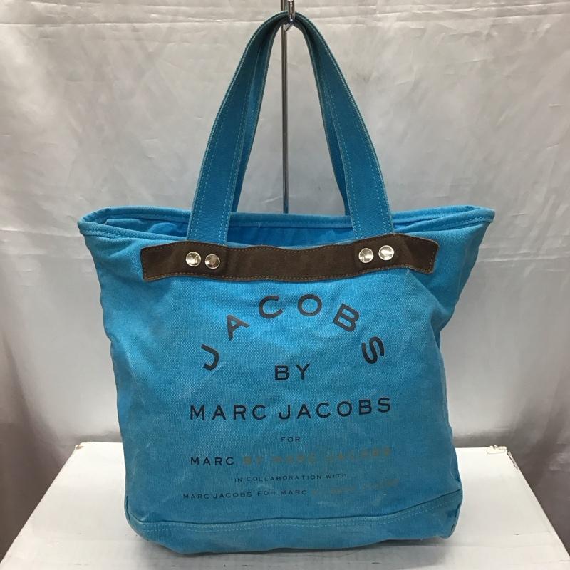 マークバイマークジェイコブス MARC by MARC JACOBS トートバッグ トートバッグ コットン ロゴ、文字 青 / ブルー / –  classica-jp