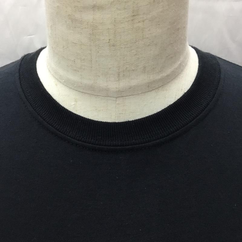 トゥデイエディション TODAY edition Tシャツ 半袖 半袖カットソー プリントTシャツ クルーネックカットソー M ロゴ、文字 黒 / ブラック /  メンズ USED 古着 中古 10112327