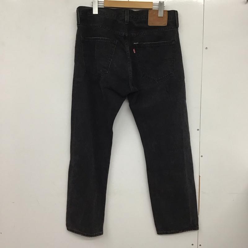 リーバイストラウスアンドコー Levi Strauss & co. パンツ デニム、ジーンズ デニムパンツ ワイドパンツ カジュアルパンツ 32インチ 無地 黒 / ブラック / メンズ USED 古着 中古 10132920