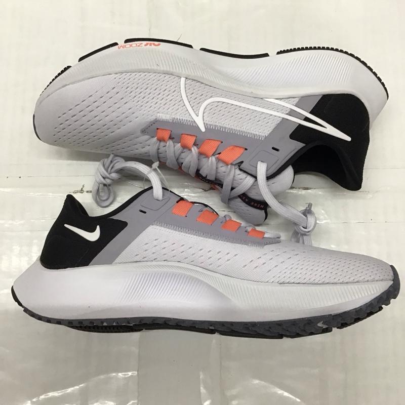 ナイキ NIKE スニーカー スニーカー CW7358-500 W Air Zoom Pegasus 38 24.5cm 24.5cm ロゴ、文字 灰 / グレー / X 黒 / ブラック / X 橙 / オレンジ / レディース USED 古着 中古 10120573