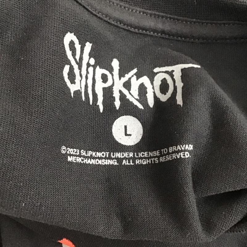 古着 USED カットソー 長袖 長袖カットソー プリントTシャツ バンドT クルーネックカットソー L プリント 黒 / ブラック / メンズ USED 古着 中古 10106638