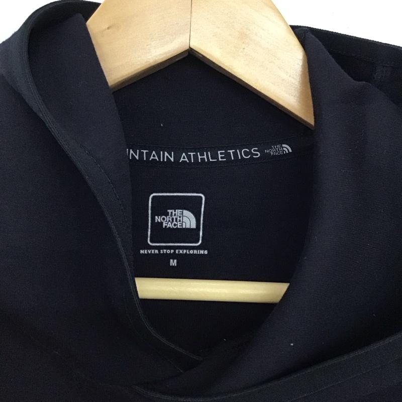 ザノースフェイス THE NORTH FACE パーカー 長袖 nt11880 TechAirSweatHoodie プルオーバーパーカー M ロゴ、文字 黒 / ブラック / メンズ USED 古着 中古 10134008