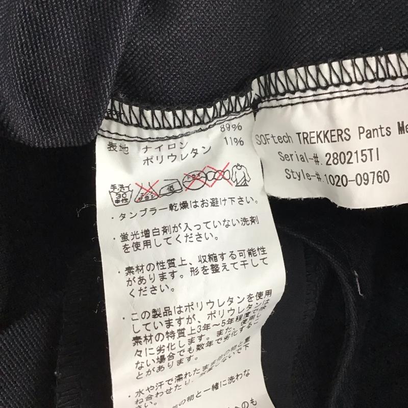 マムート Mammut パンツ ワークパンツ、ペインターパンツ 1020-09760 ソフテックトレッカーズパンツ スリムパンツ ストレッチパンツ XS ロゴ、文字 黒 / ブラック / メンズ USED 古着 中古 10137622