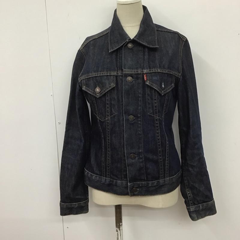 リーバイスレッドタブ Levi s RED TAB ジャケット、上着 ジャケット、ブレザー pcl01j-33221l Gジャン デニムジャケット アウター カジュアルジャケット S 無地 インディゴ / インディゴ / レディース USED 古着 中古 10109230