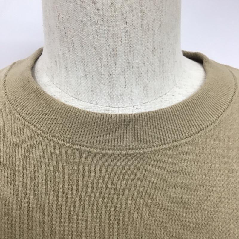 ヘッドグーニー HEADGOONIE トレーナー 長袖 長袖スウェット 長袖トレーナー リブカットソー 長袖カットソー プリントトレーナー XL プリント ベージュ / ベージュ / メンズ USED 古着 中古 10106702