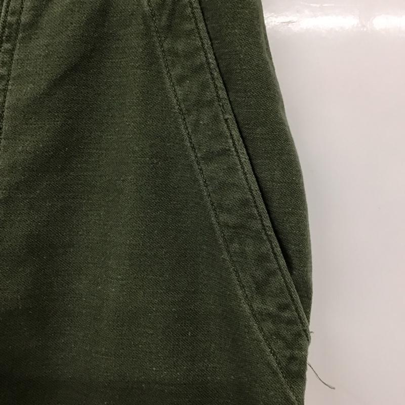 ミリタリー ミリタリー パンツ ワークパンツ、ペインターパンツ ミリタリーパンツ ワイドパンツ 60s アメリカ軍 ベイカー 32インチ 無地 カーキ / カーキ / メンズ USED 古着 中古 10130079